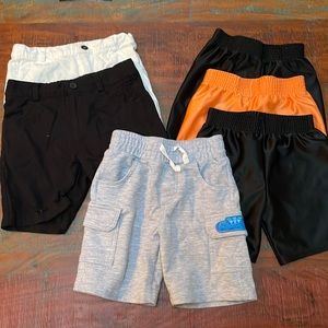 6 pairs of shorts!  3 pairs for everyday play, 2 dressy & 1 PJ Masks!